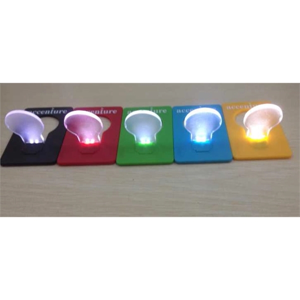 22137853.jpg Plastic card with LED flashlight - Image 1