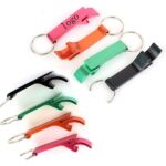 Aluminum Bottle Opener/Keychain - 2 1/2"x1/2"