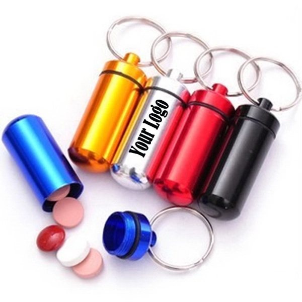 23091481.jpg Pill Case With Keychain - Image 1