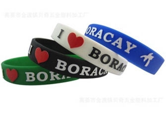 23702164.jpg Custom Embossed or Silkscreen Silicone Wristbands/Bracelets- - Image 1