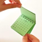 Mini Calendar Made Of Paper - Image 2
