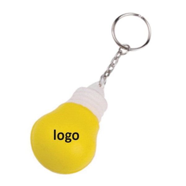 23724790.jpg Bulb Stress Ball Keychain - Image 1