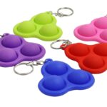 Silicone 3Bubbles Simple Dimple Fidget Popper Therapy Toys - Image 2