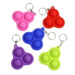 Silicone 3Bubbles Simple Dimple Fidget Popper Therapy Toys - Image 4