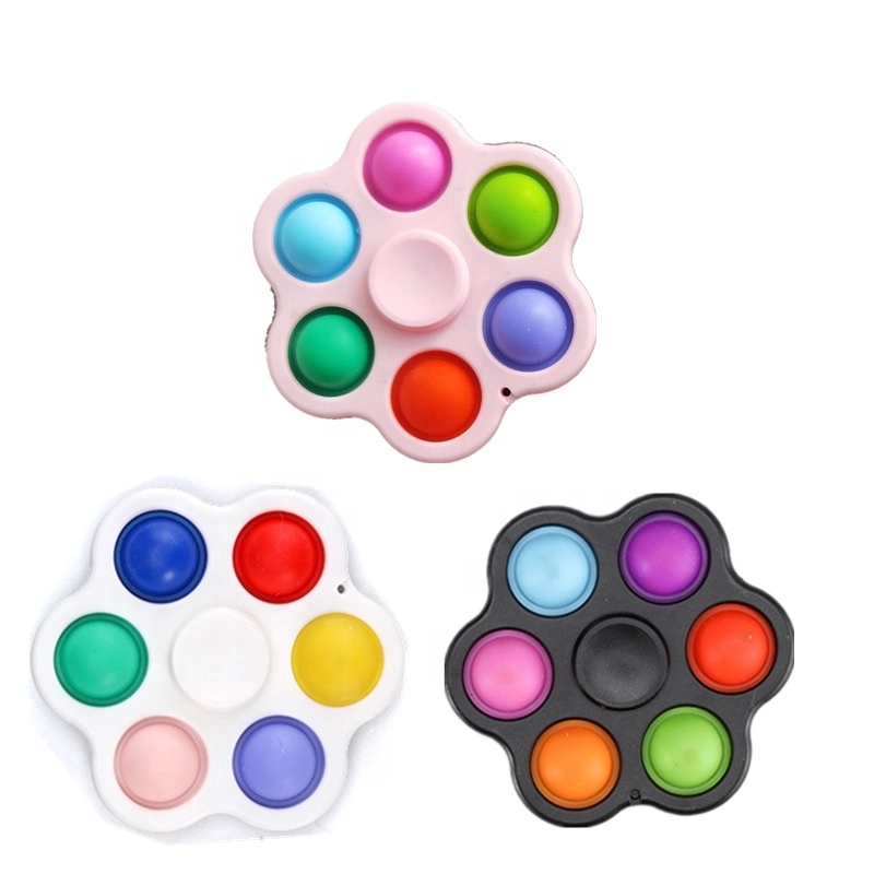 300222789.jpg 5 Fingers Toys Push Bubble Fidget Spinner - Image 1