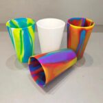 Sturdy Silicone Cup Drink Ware Glass Set - Image 4