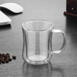 Double Wall Espresso Glass Coffee Cups - Image 3