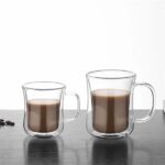 Double Wall Espresso Glass Coffee Cups - Image 2
