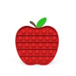 Apple Shaped Pop Bubble Fidget Sensory Toy - Image 4