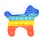 Dog Shape Silicone Popper Fidget Toys - Image 2
