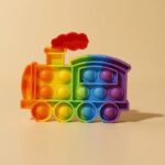 Train Car Bubble Fidget Silicon Toys - Image 2