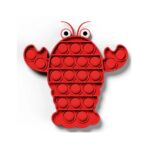 Lobster Shaped Silicone Fingertip Toy - Image 2