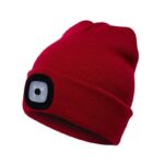 Unisex LED Headlamp Beanie Knitted Hat - Image 3