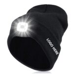 Unisex LED Headlamp Beanie Knitted Hat - Image 4