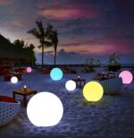 Inflatable Glowing Beach Ball Light up Pool Toys