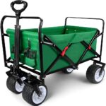 Collapsible Outdoor Garden Utility Cart - Image 3