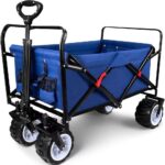 Collapsible Outdoor Garden Utility Cart - Image 5