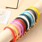 Custom Silicone Keychain Bracelets