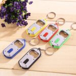 Bottle Opener LED Light Keychain
