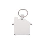 House Shape Soft Plastic Key Tag - Image 3