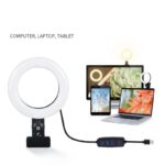 Dimmable Desktop Lamp LED Ring Light - Image 2