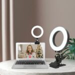 Dimmable Desktop Lamp LED Ring Light - Image 3