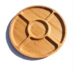 Bamboo Separation Plates Serving Tray - Image 2