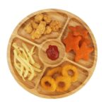 Bamboo Separation Plates Serving Tray - Image 3