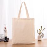Women Linen Cotton Handbag canvas bag - Image 5