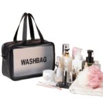 waterproof,transparent cosmetic bag large capacity - Image 2