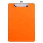 Memo Size Plastic Clipboard with Metal Clip - Image 3