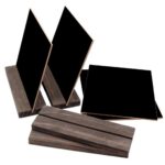 Wood Tabletop Double Sided Blackboard Message Board Kids Toy
