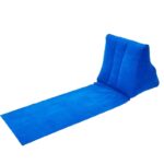 Portable Flocking PVC outdoor inflatable wedge pillow - Image 5