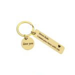 Stainless Steel Pendants Keychain - Image 2