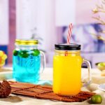 Mason Jar With Lid - Image 2