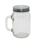 Mason Jar With Lid - Image 3