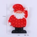 Christmas Santa Claus Push Bubble Fidget Toys - Image 3