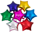Star aluminum foil balloon birthday party decoration