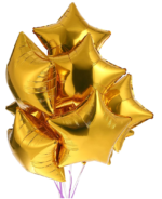 Star aluminum foil balloon birthday party decoration - Image 2