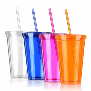 Tumbler with Straw