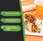 Grease Proof Kraft Food Wrap and Basket Liner Paper - Image 2