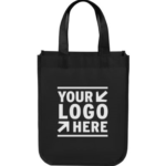 Small Laminated Shopper ToteNon-Woven Fabric - Image 3