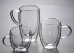 double glass coffee cup