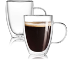 double glass coffee cup - Image 2