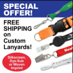 Custom Flat Ribbed Polyester Lanyards - Image 2