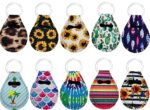 Neoprene Coin Key Chain