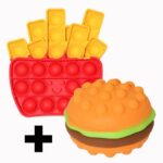 3D Anti-Pressure Hamburger Fries Pop Toys - Image 4