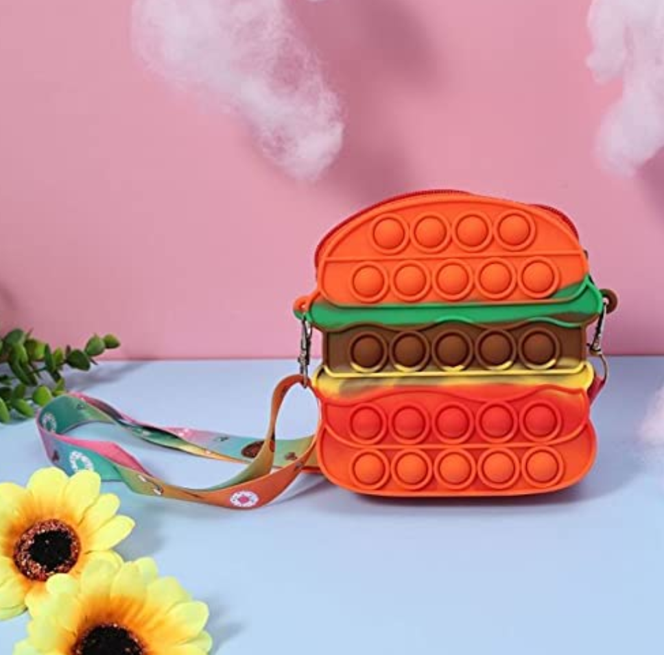 301997016.png Pop Push Bubble Fidget Toy Burger Bag - Image 1