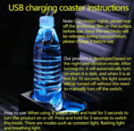 LED car Cup Coaster - Image 2