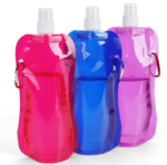 fold-flat reusable water bottle - Image 3